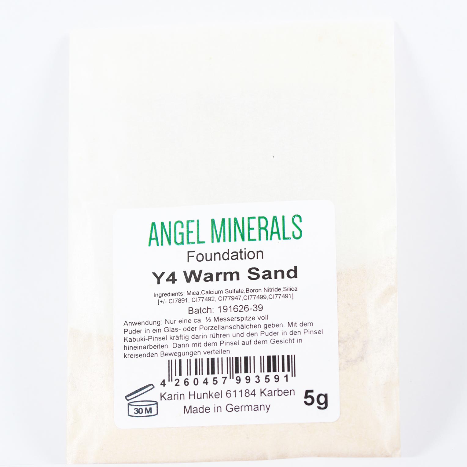 Foundation Warm Sand Y4 Refill 5g