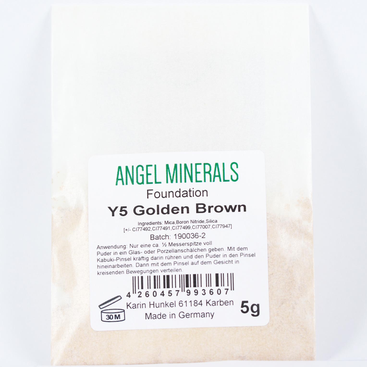 Foundation Golden Brown (Y5) Refill 5g