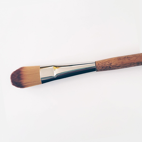 Concealer-Pinsel, Walnuss, FSC