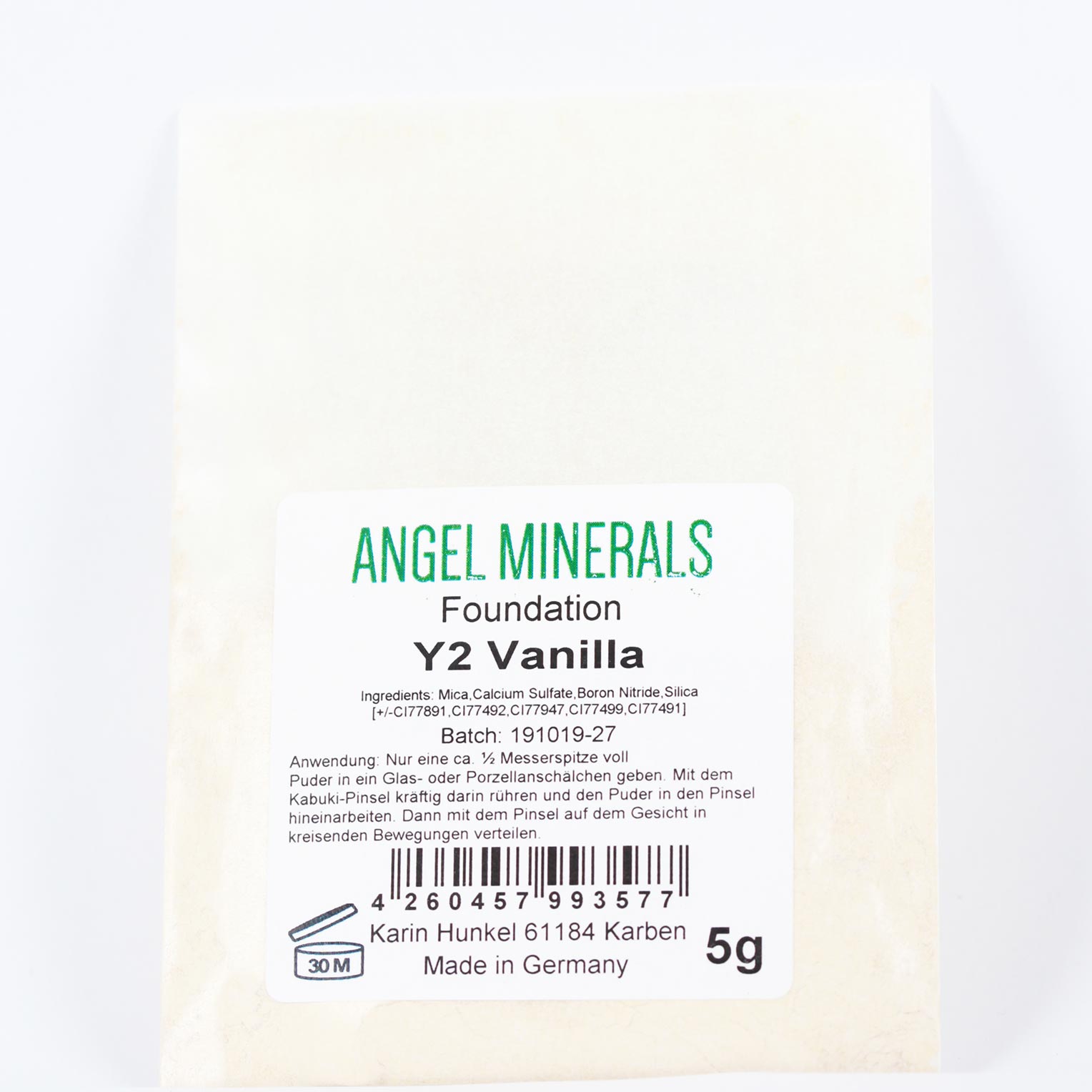 Foundation Vanilla (Y2) Refill 5g